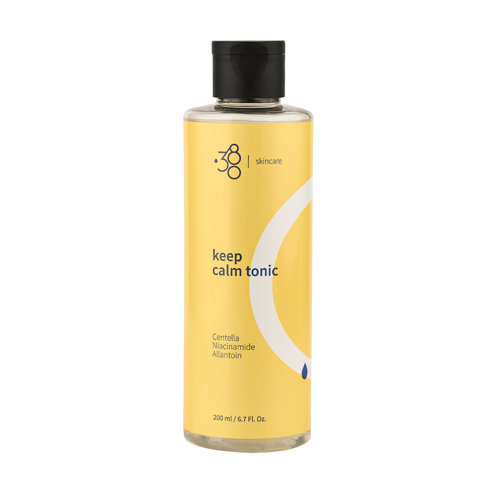 Заспокійливий тонік для обличчя 380 Skincare Keep Calm Tonic з центелою, 200 мл