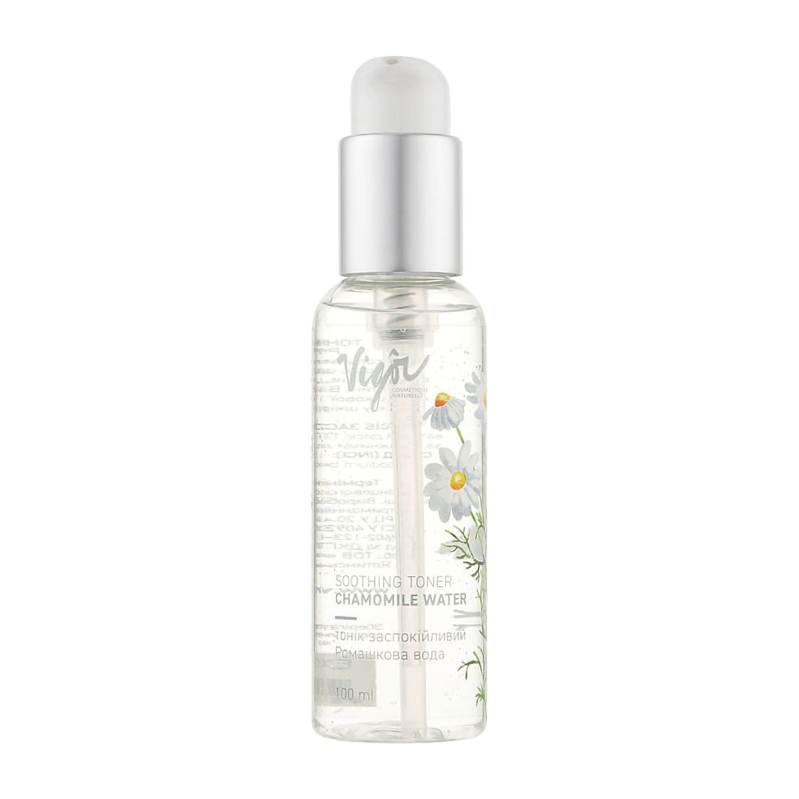 Заспокійливий тонік для обличчя Vigor Soothing Toner Ромашкова вода, 100 мл